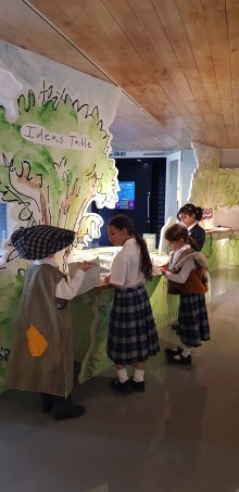 Pupils GLORIUMPTIOUS day at the Roald Dahl Museum Pupils GLORIUMPTIOUS day at the Roald Dahl Museum