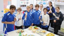 Year 6 pupils take on 'Latymer Masterchef' Challenge 