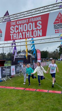Latymerians fundraise for charity by taking on Triathlon Challenge Latymerians fundraise for charity by taking on Triathlon Challenge